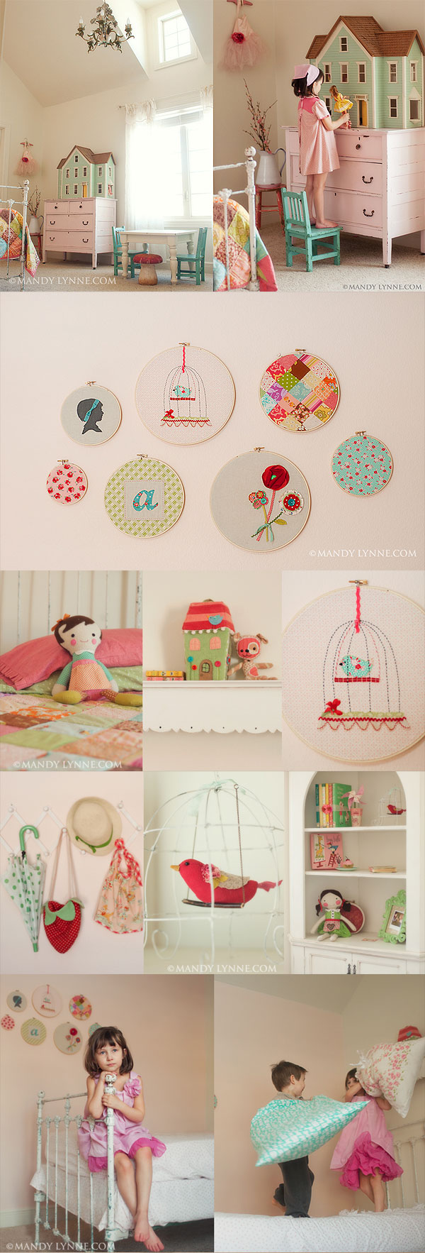 Shabby-Chic-Girl's-Room Shabby-Chic-Girl's-Room