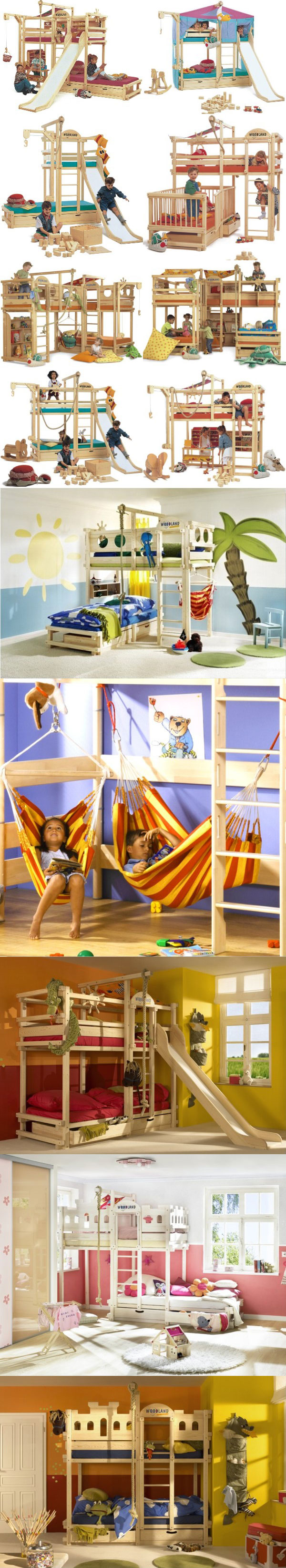 Woodland-Beds Play beds adventure furniture
